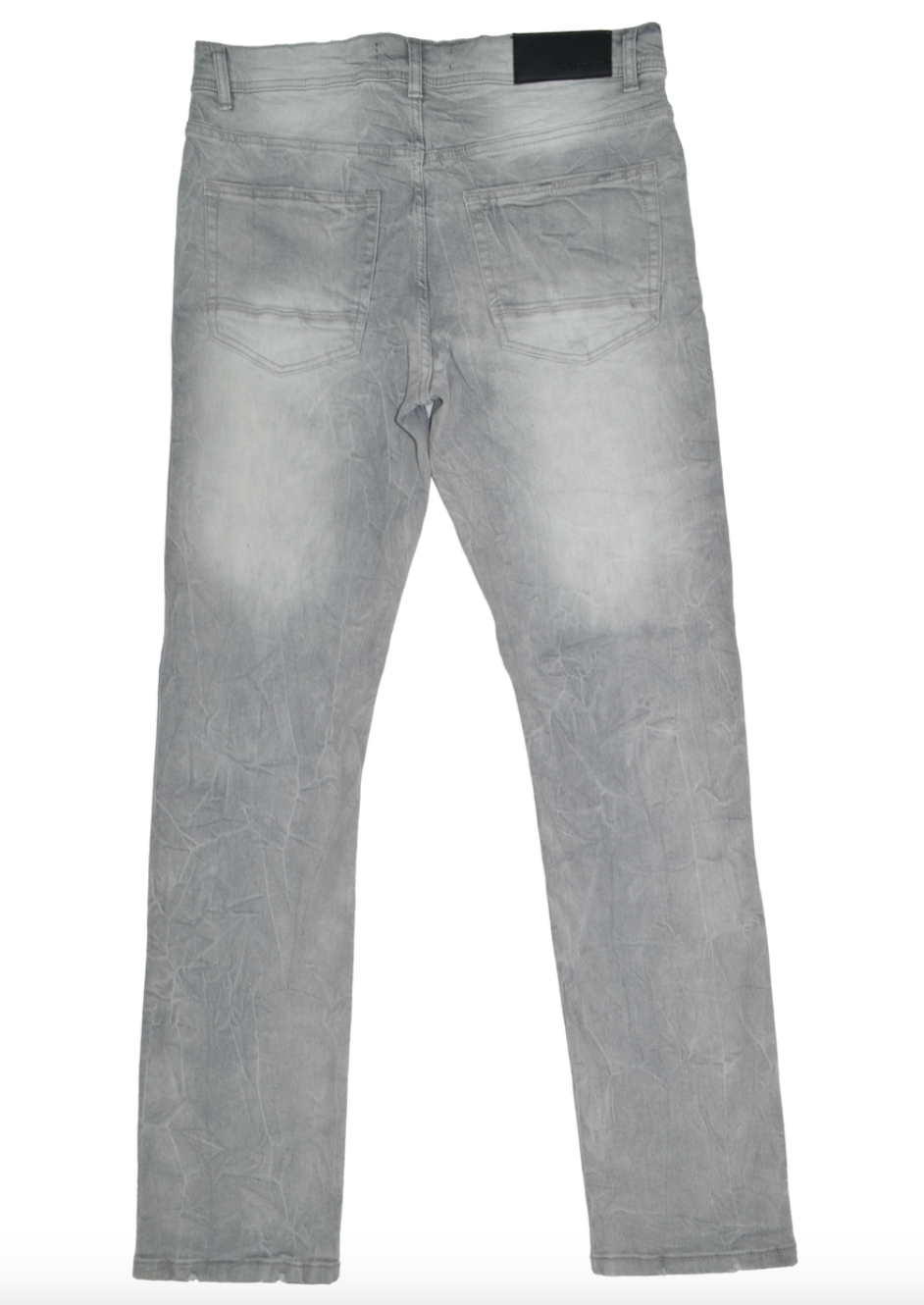 P609B1 - Arketype Light Grey Watson Ripped Jeans