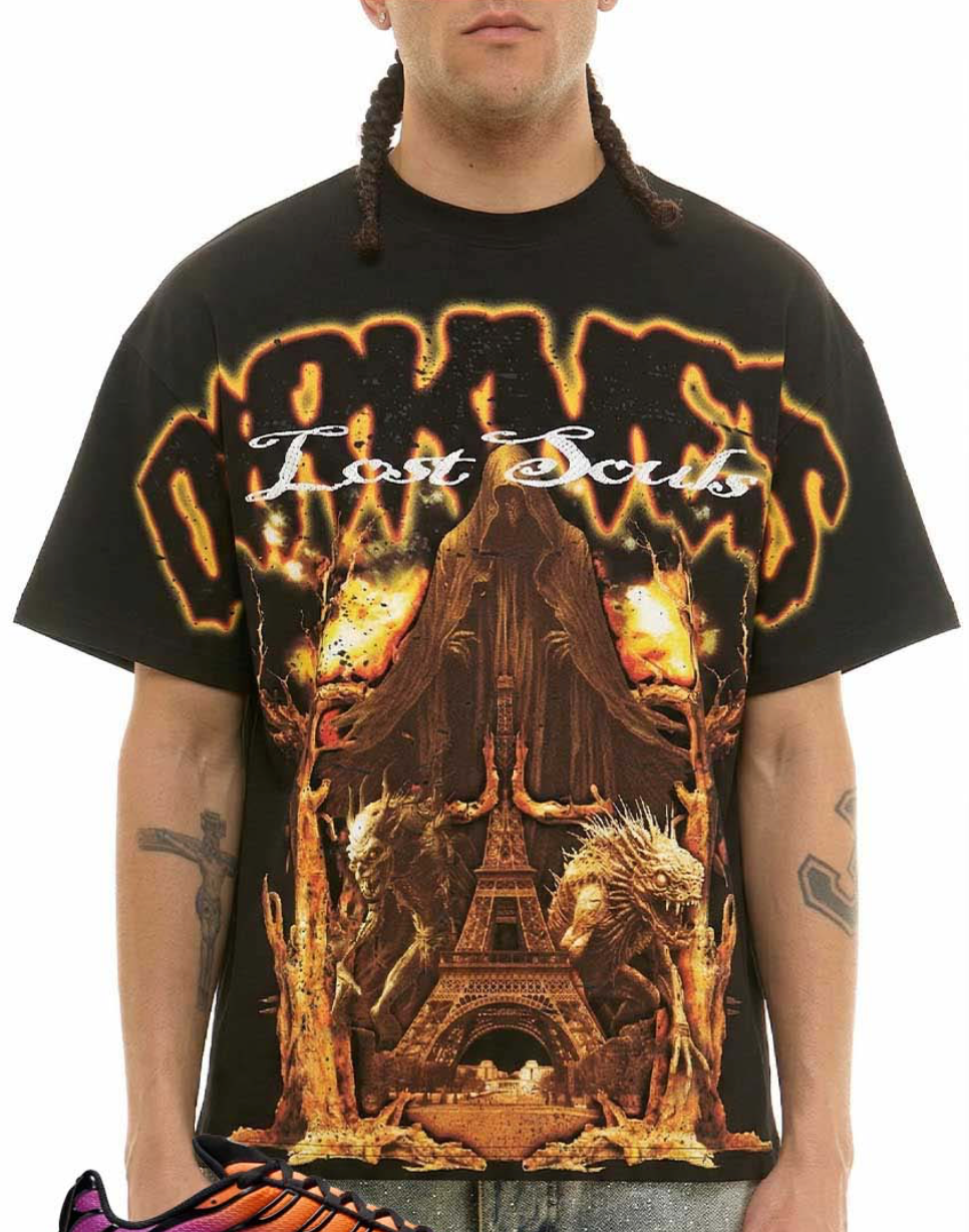 KNT110-KDNK BLACK DARKNESS T-SHIRT