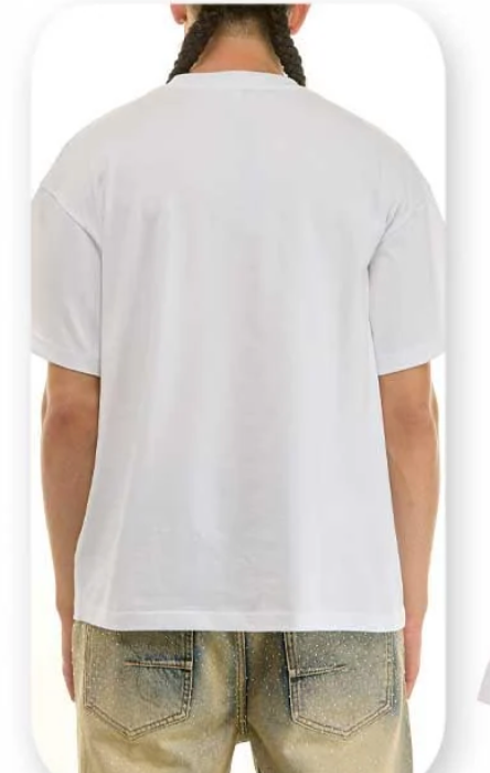 KNT111-KDNK WHITE ALL IN T-SHIRT
