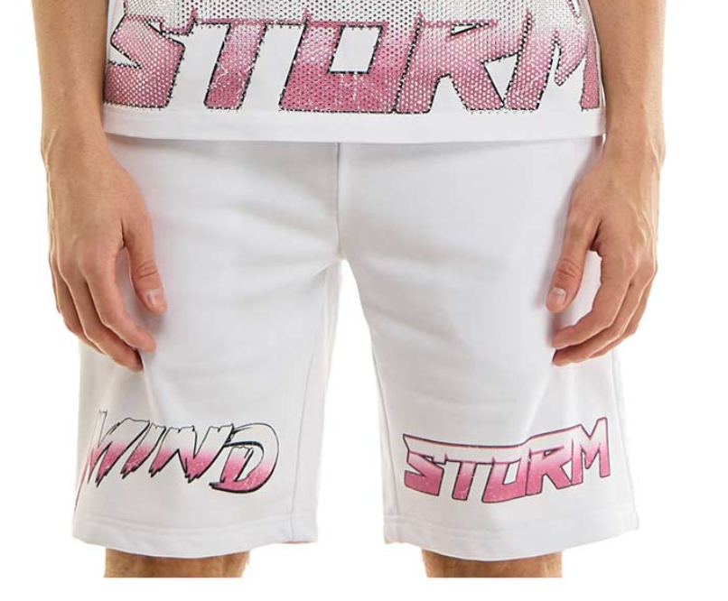 KNC035-KDNK WHITE SHORT MIND STORM