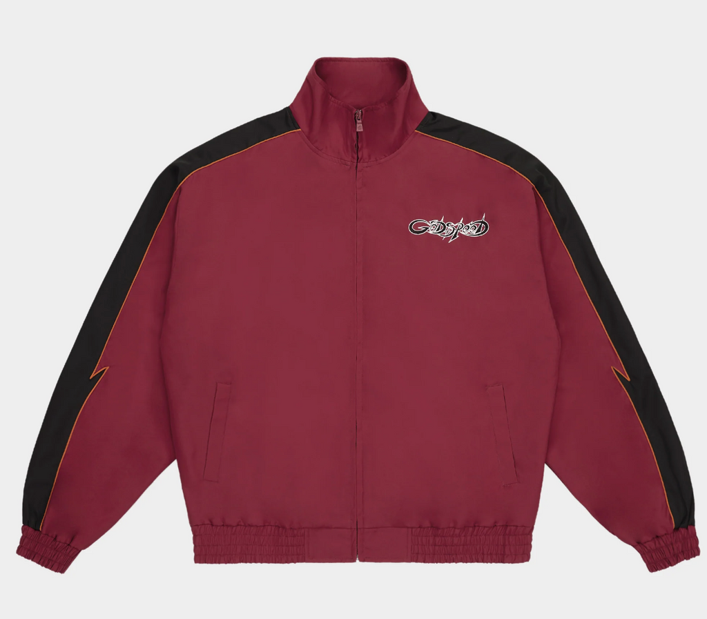 Godspeed Track Wine Red Black Jacket