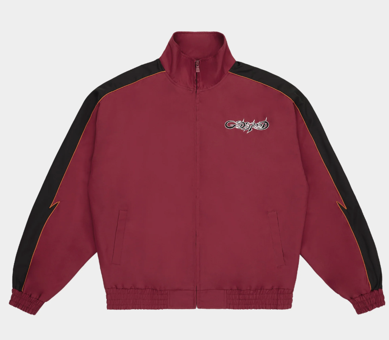 Godspeed Track Wine Red Black Jacket