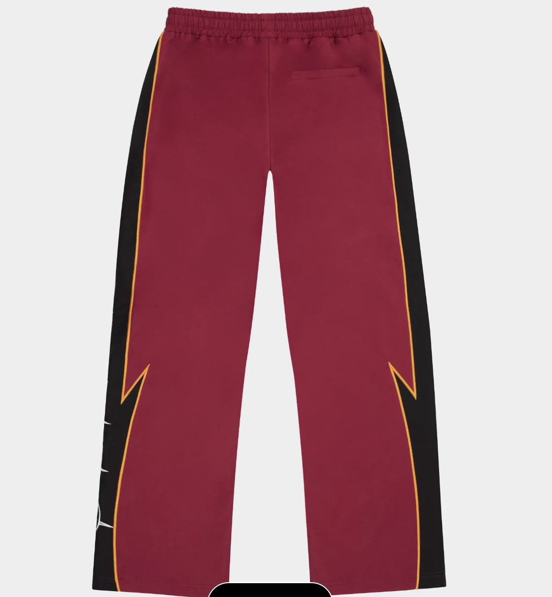 Godspeed Track Wine Red Black Pants