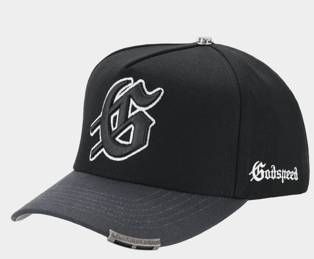 GODSPEED HAT BLACK GREY INSIGNIA HAT