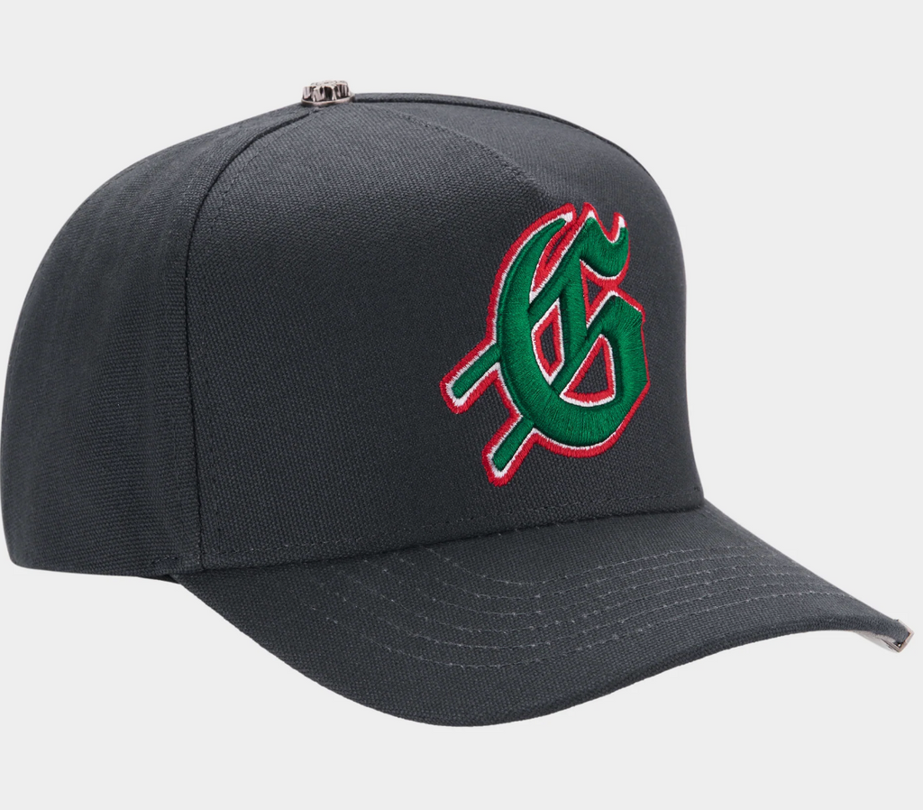 GODSPEED HAT BLACK/GREY GREEN RED INSIGNIA HAT