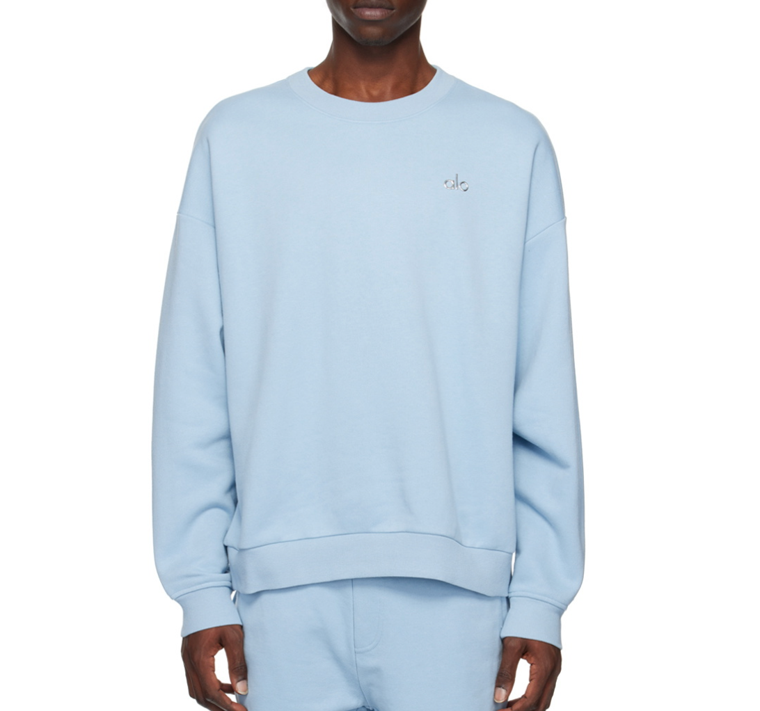 Alo Blue Accolade Sweatshirt
