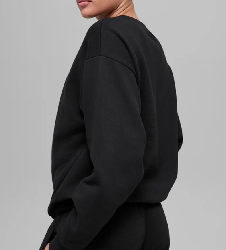 Alo Black Crew Accolade Sweatshirt