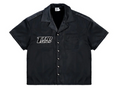 Triple Sevens 777 Black Nylon Button Up