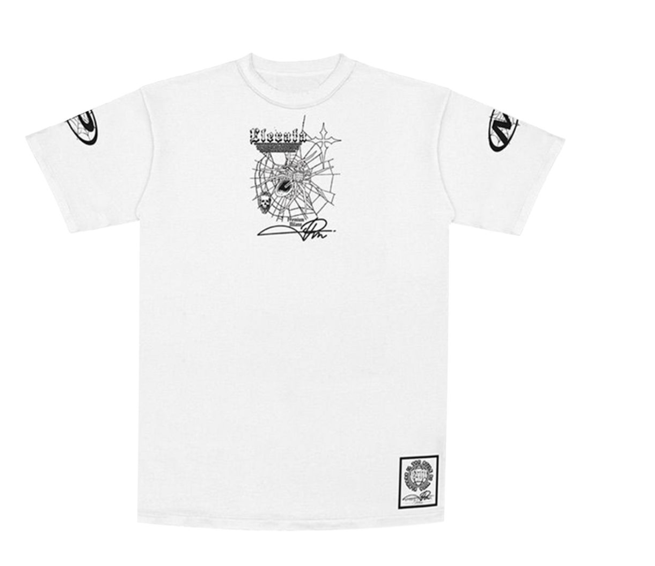 Premium Milano Tee Whte Web Of Lies PREM-CT262-128