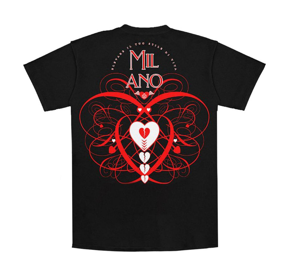 Premium Milano Tee Melted Heart PREM-CT261-111