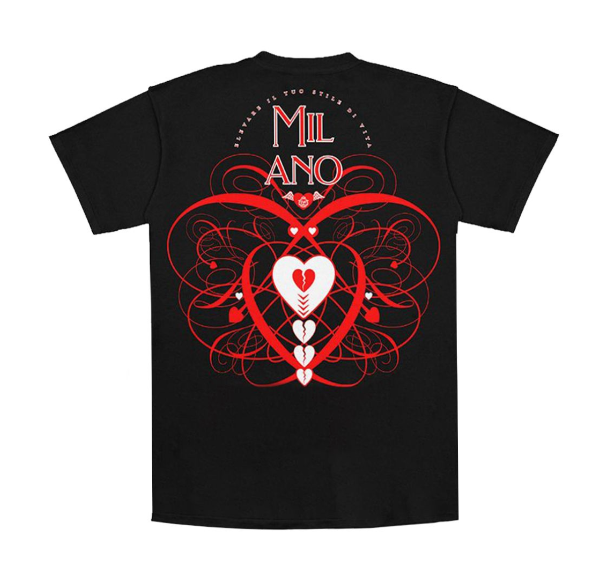 Premium Milano Tee Melted Heart PREM-CT261-111