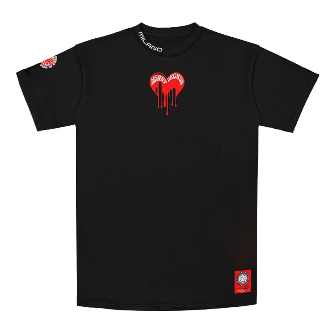 Premium Milano Tee Melted Heart PREM-CT261-111
