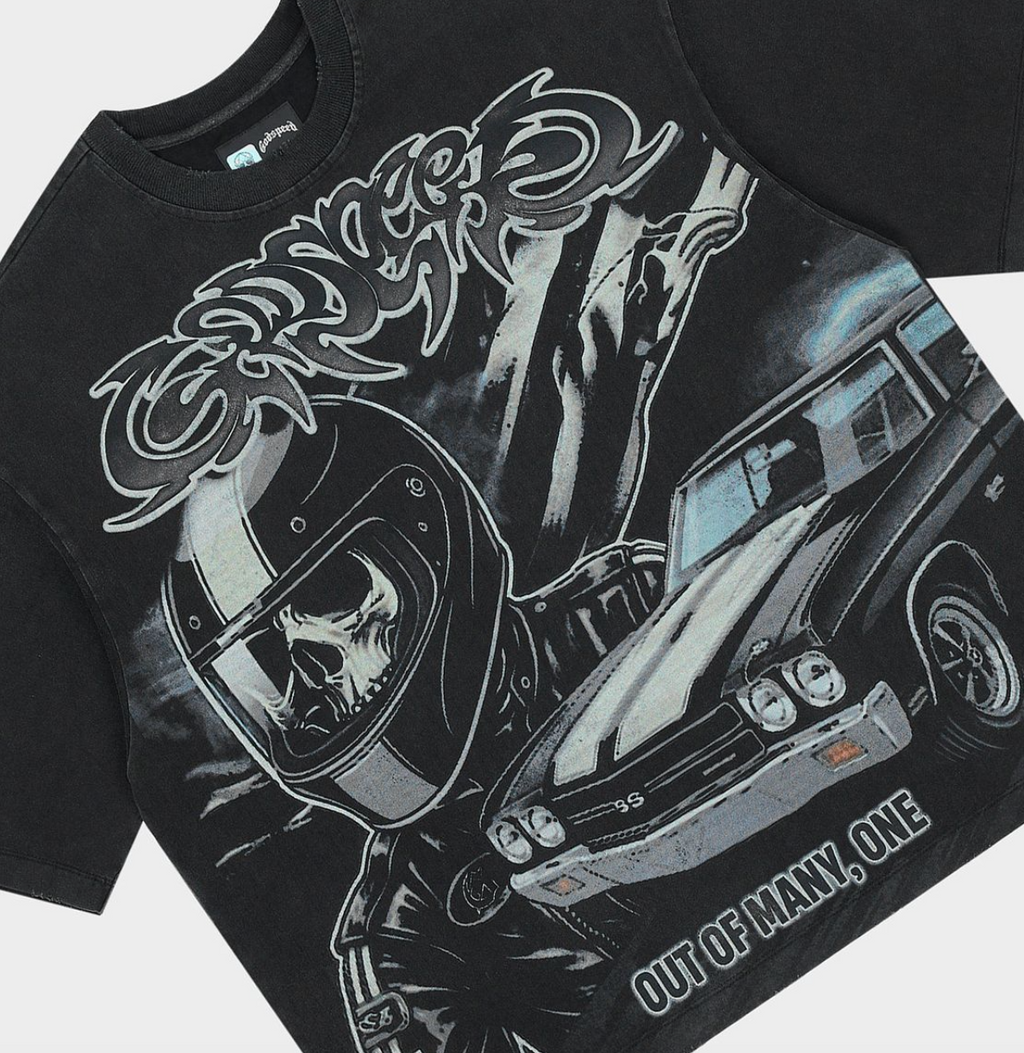Godspeed Tee Black American Muscle T-shirt