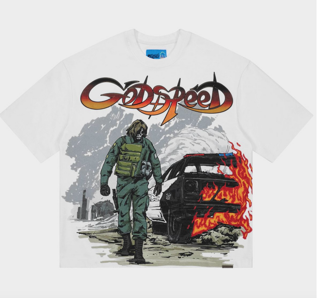 Godspeed Tee White KHAOS T-shirt NG