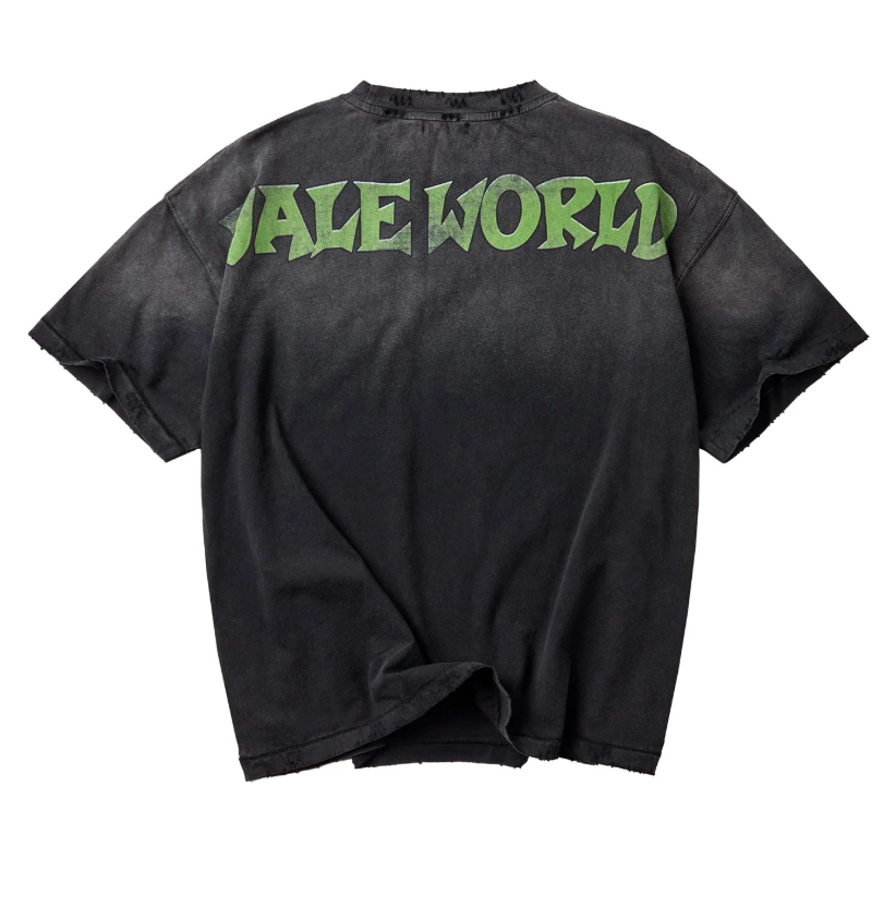 VALE FOREVER WORLD PEACE BLACK TEE