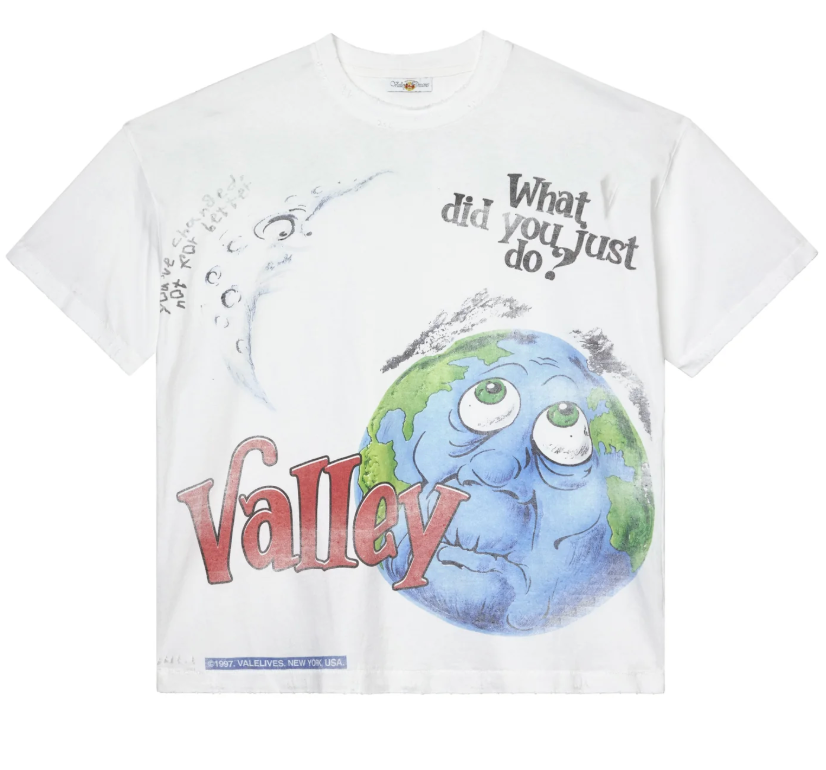 VALE FOREVER WORLD PEACE WHITE TEE
