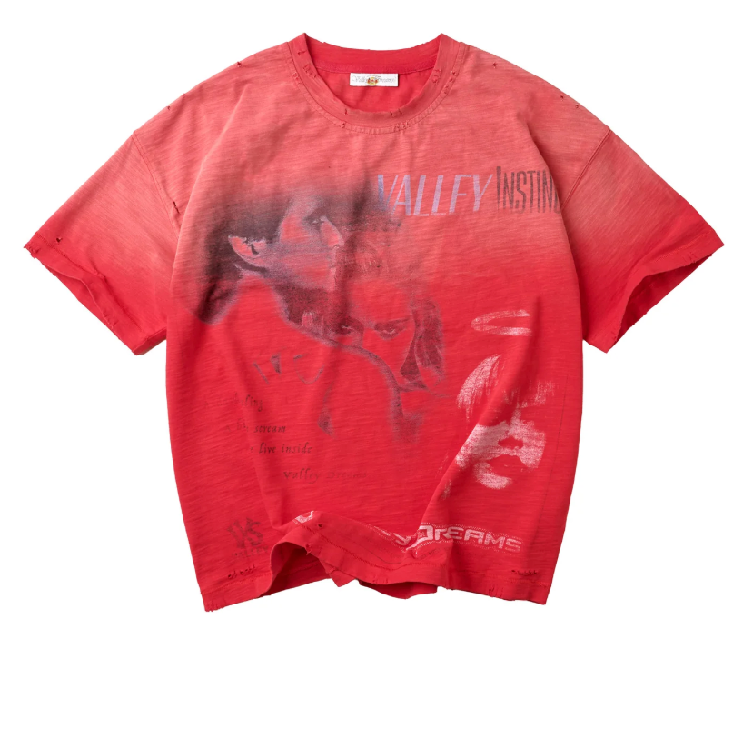 VALE FOREVER VALLEY INSTINCT RED TEE