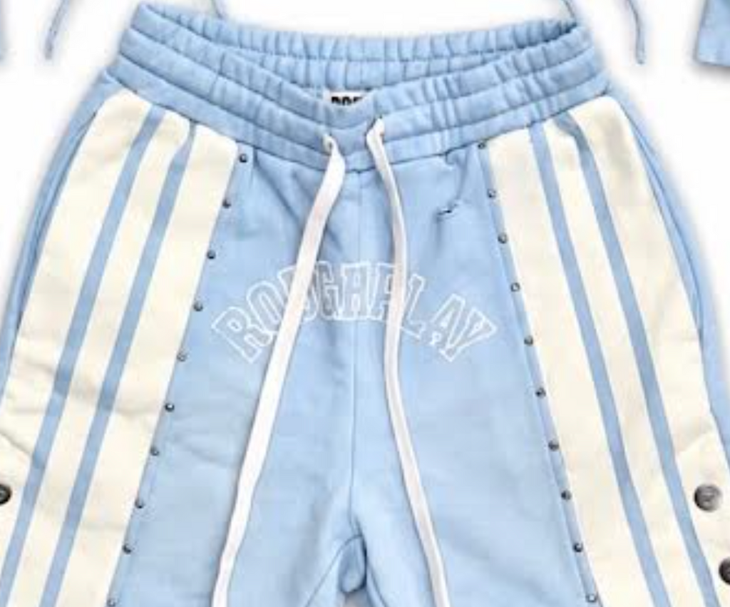 Rough Play Baby Blue Stripe Short