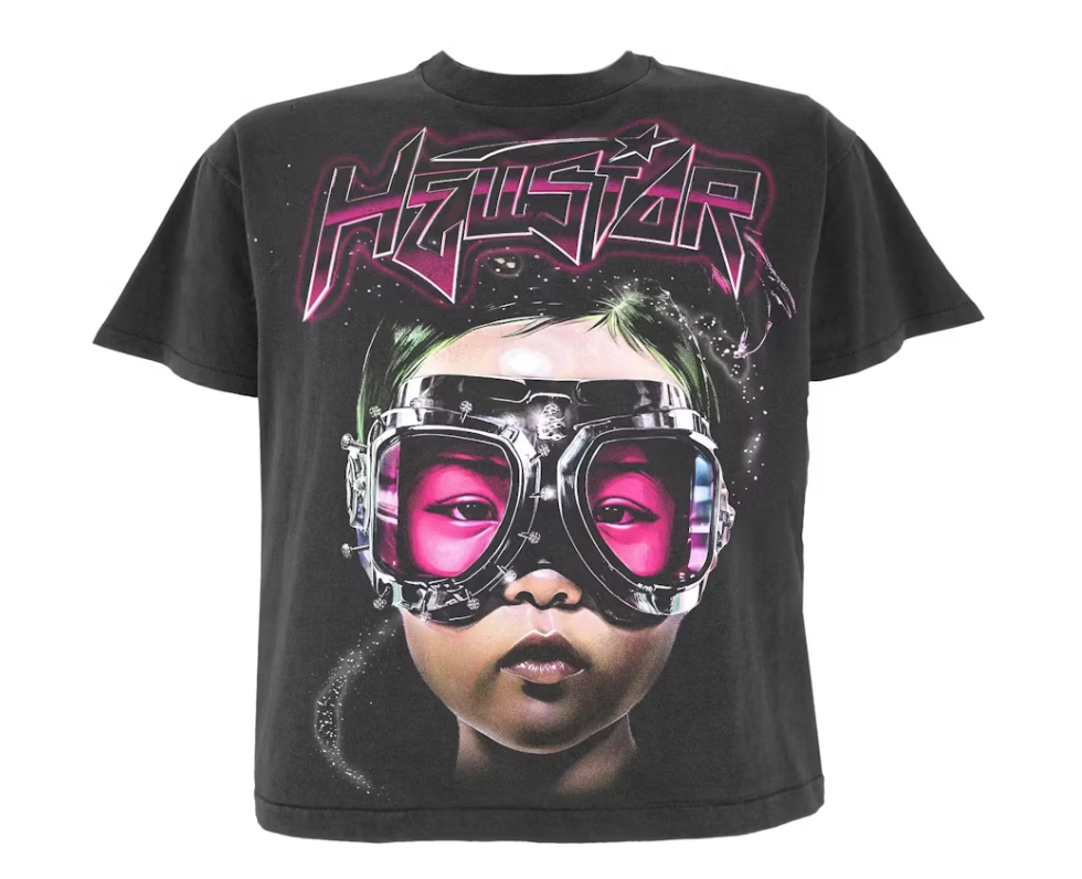 Hellstar Black Pink The Future T-Shirt