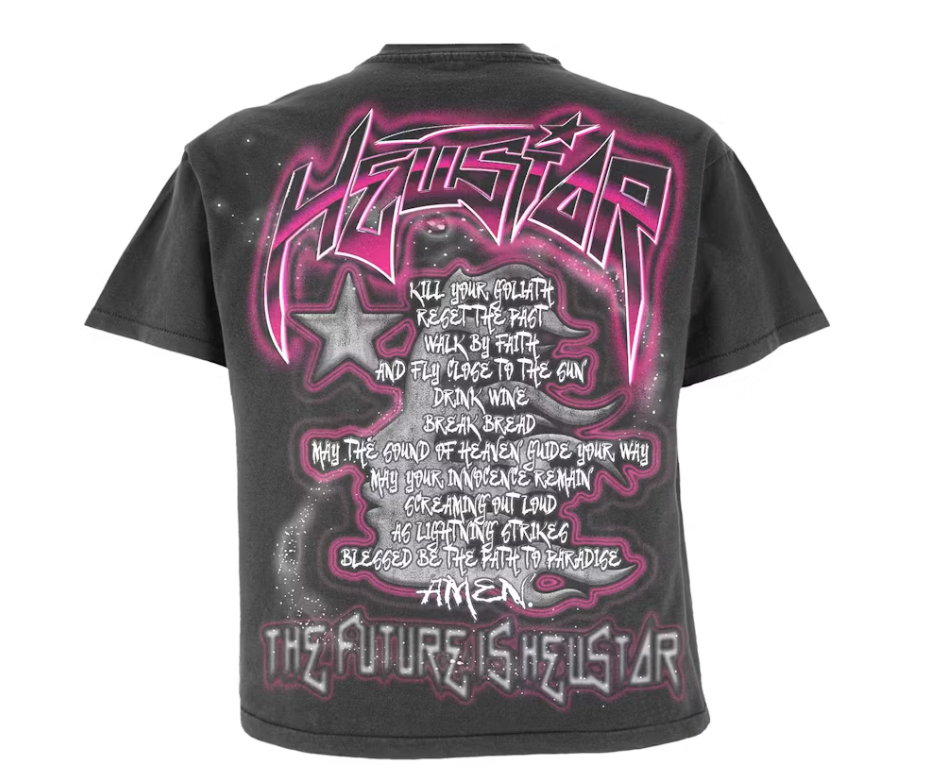 Hellstar Black Pink The Future T-Shirt