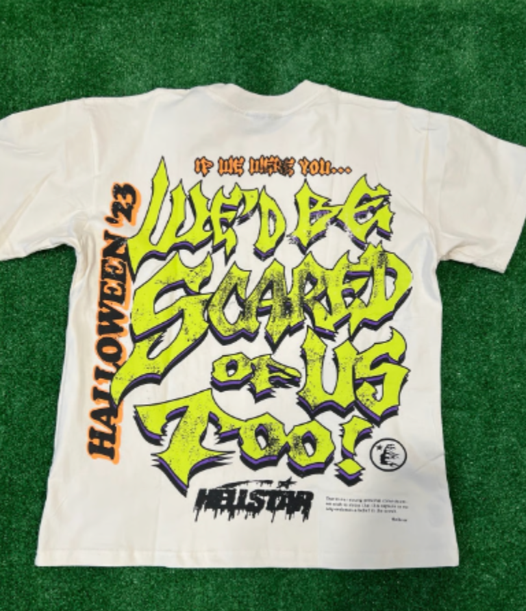Hellstar Cream /Bone Frankenkid T-shirt