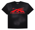 Hellstar Black Red Sports Core Gel Logo T-shirt