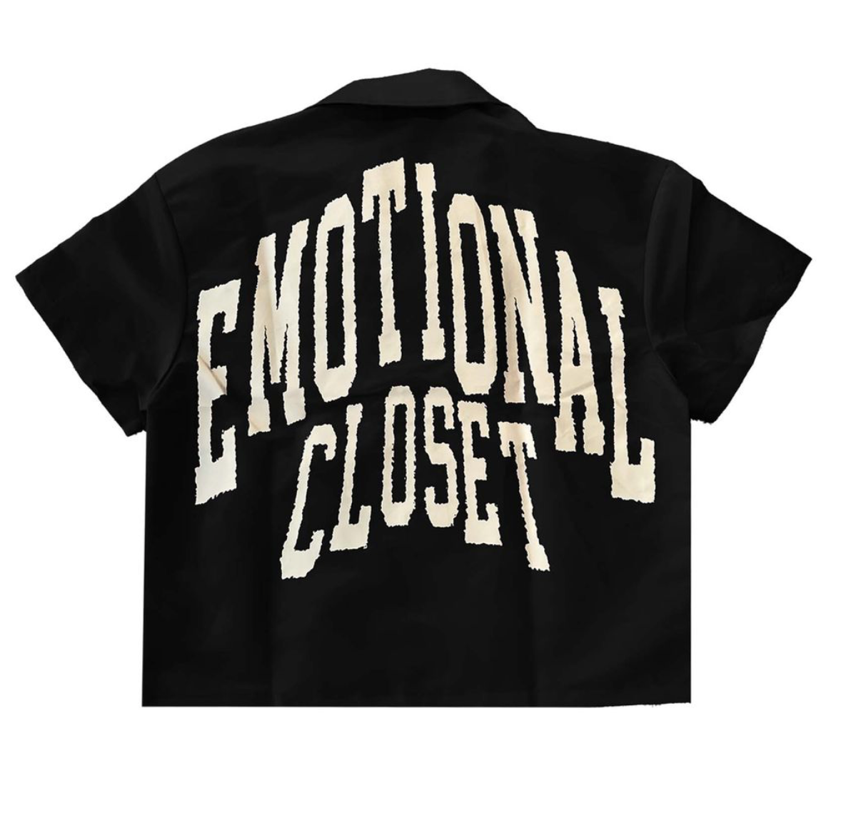 Mixed Emotion Black “Backyard” Nylon Shirt