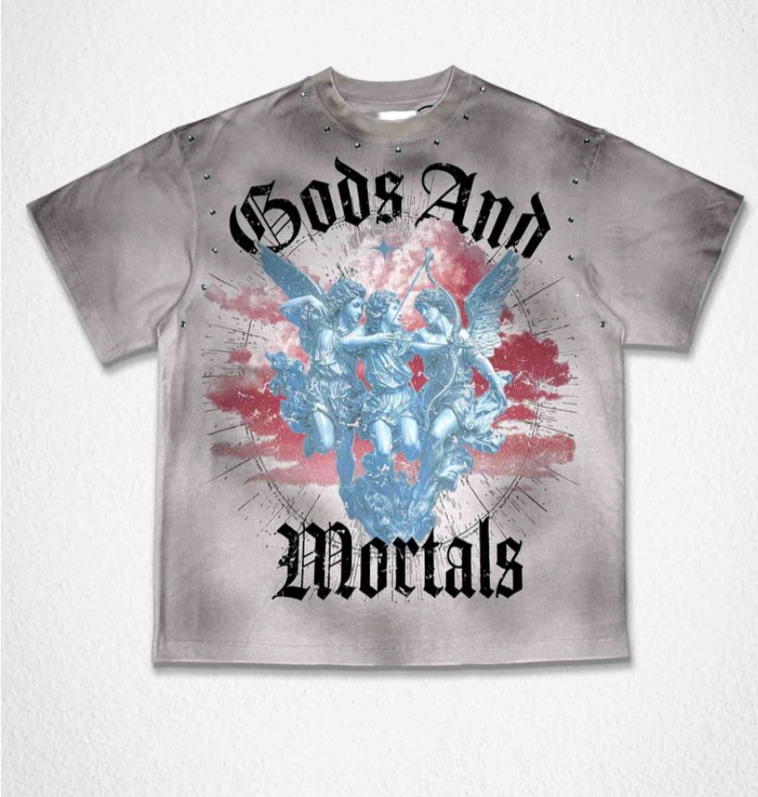 FRT2294-GODS AND MORTALS CELESTIAL BALANCE TEE