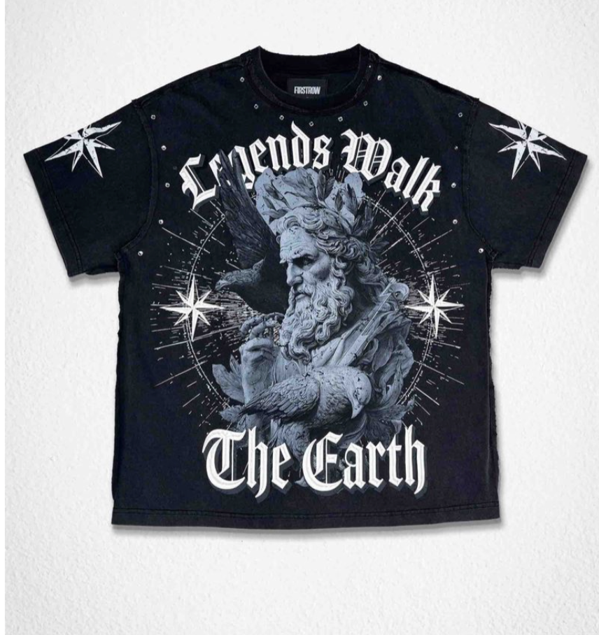 FRT2290 -GODS AND MORTALS BEYOND STRENGTH TEE