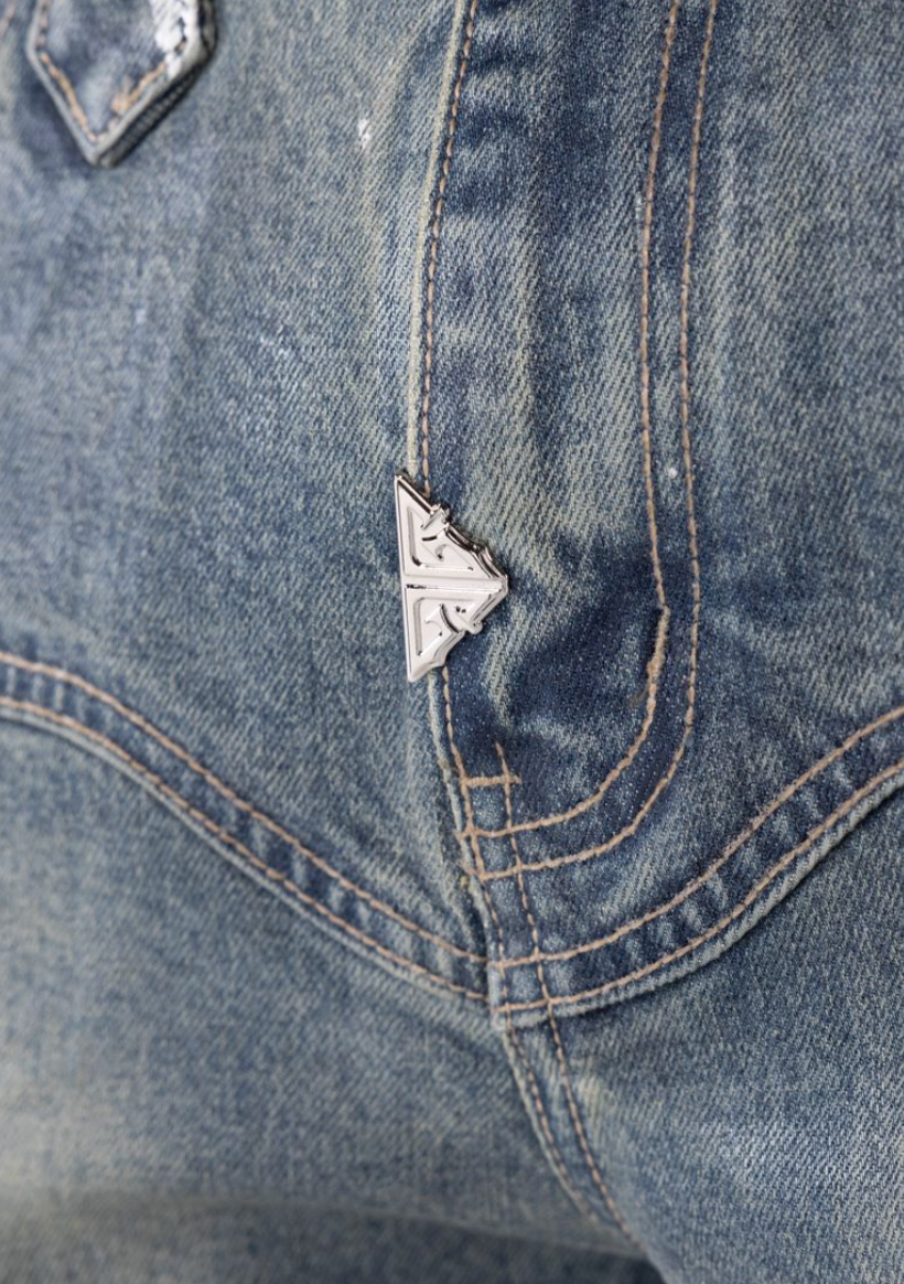 GUAPI JEANS AQUA BLUE WAXED ROPE