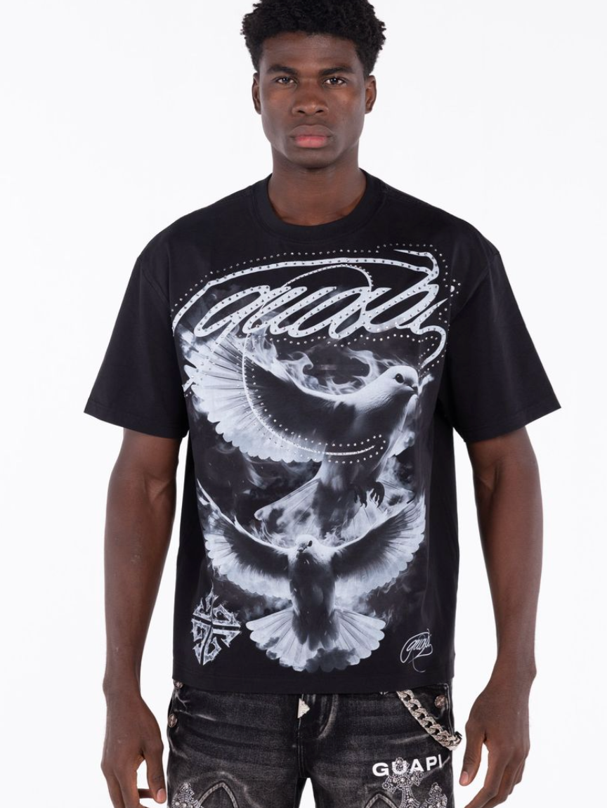 GUAPI TEE ASCENSION BLACK