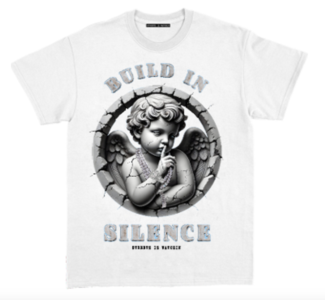 SIW5241 - BUILD IN SILENCE WHITE SHIRT