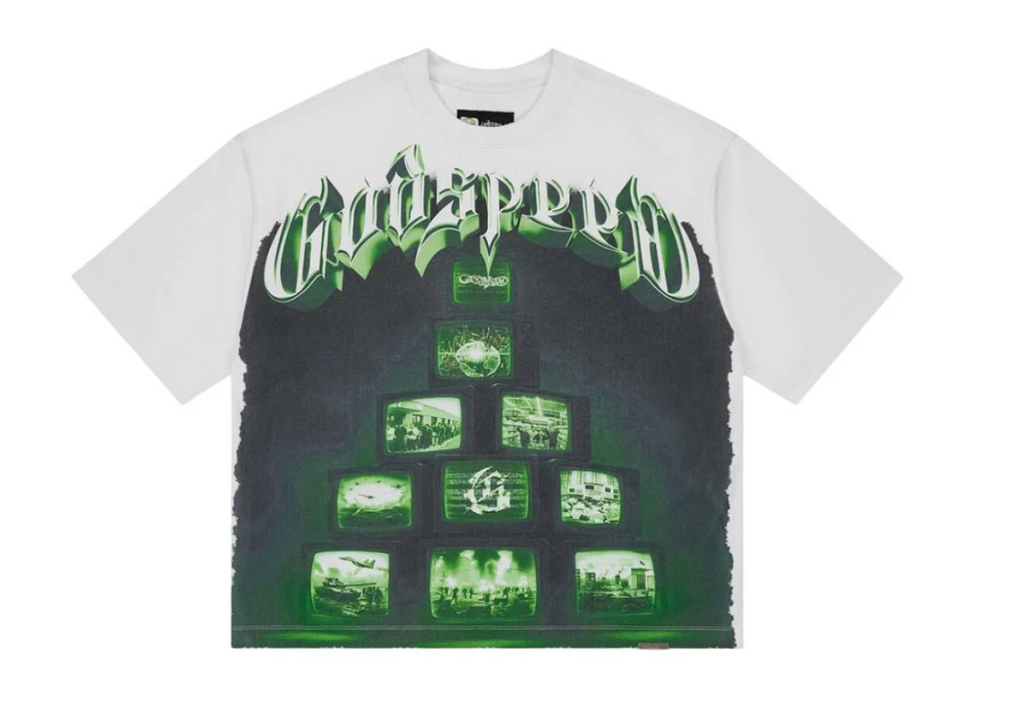 Godspeed Tee Overstimulation White