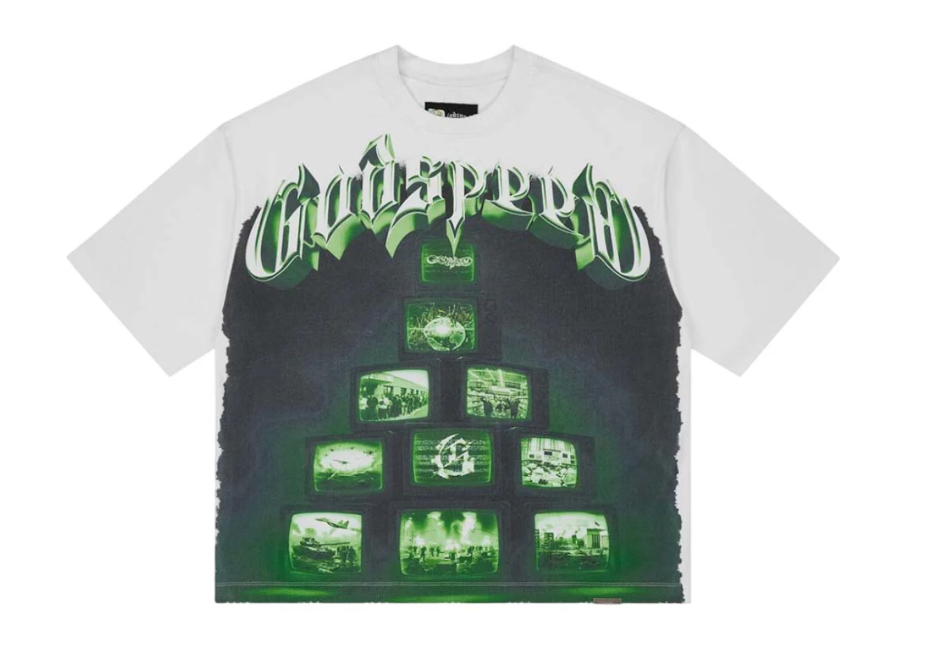 Godspeed Tee Overstimulation White