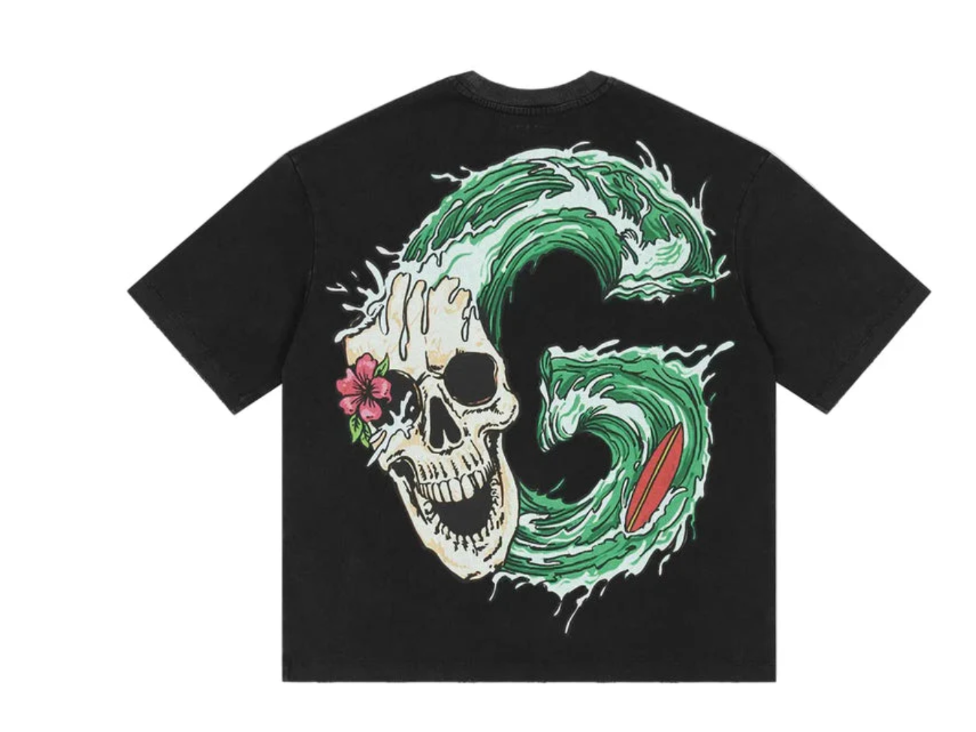 Godspeed Tee Black Surfs Up