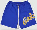Godspeed Shorts OG Logo Nylon Blue Yellow