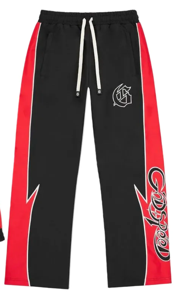 Godspeed Track Black Red Pants