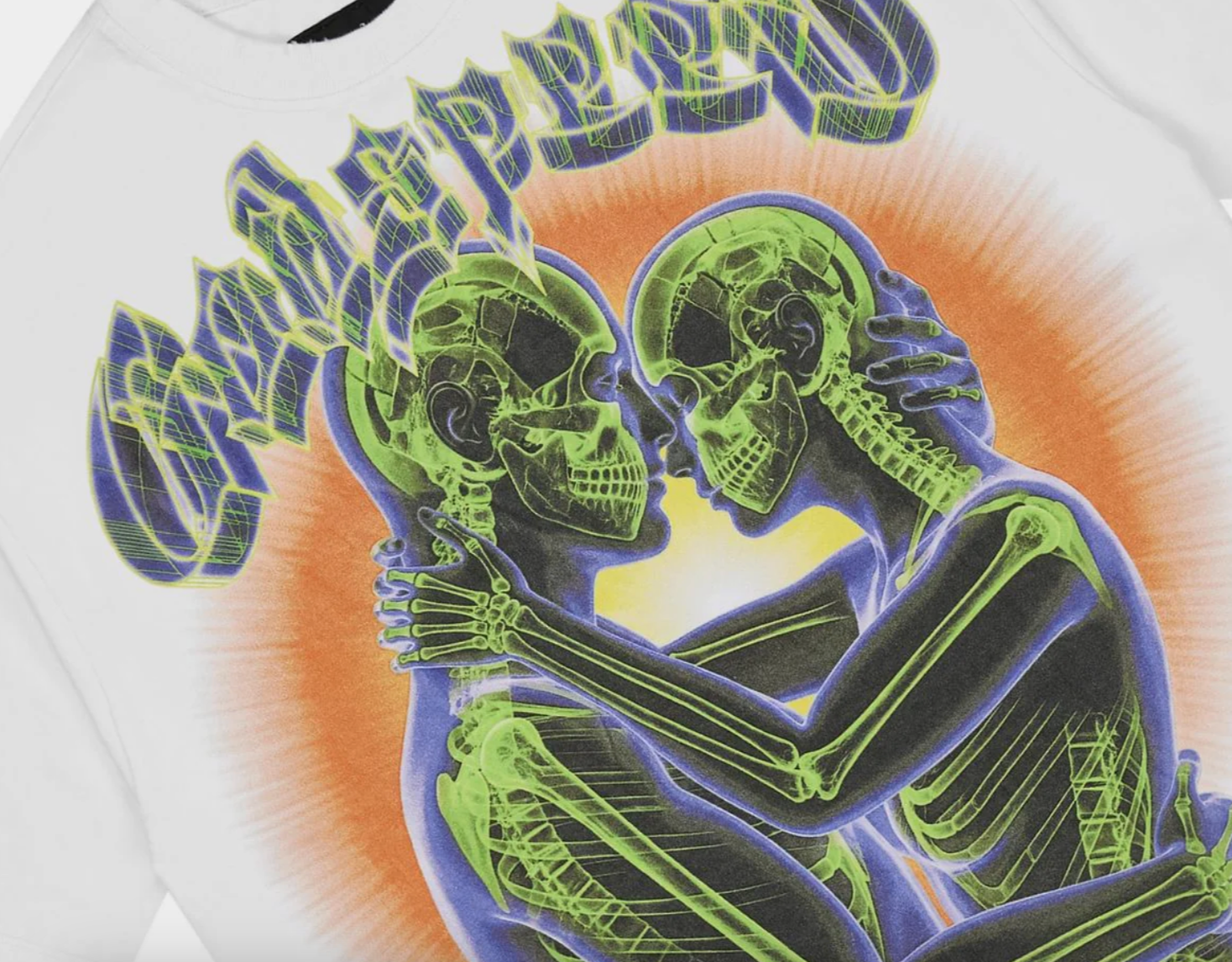 Godspeed Tee S.2.S Skeleton White