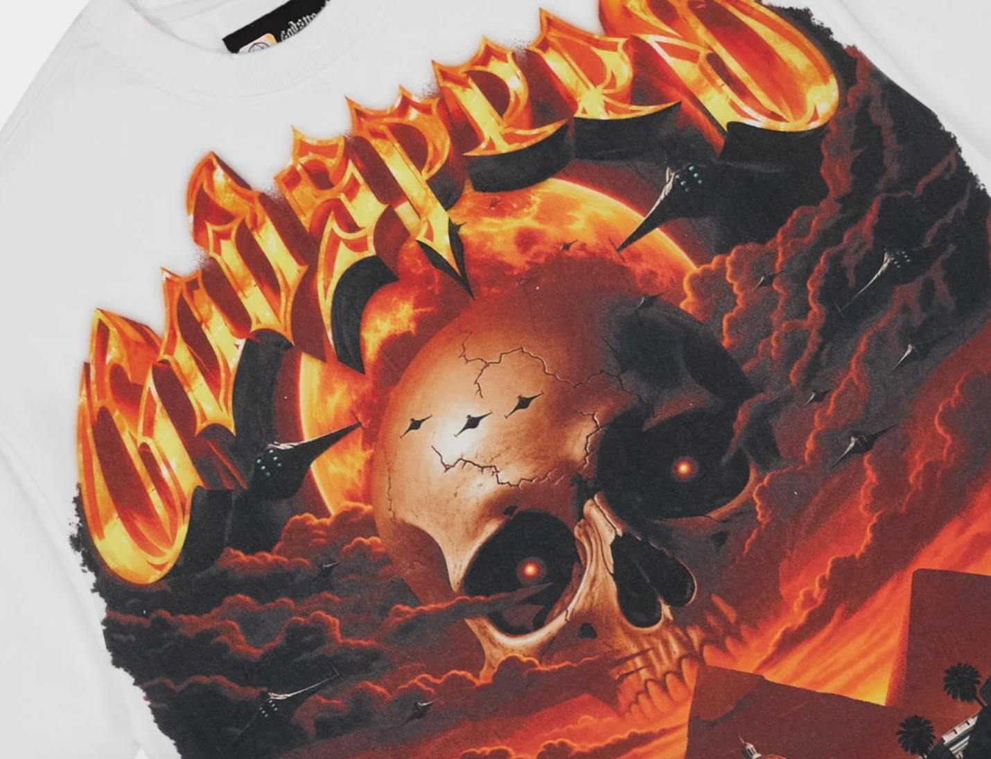 Godspeed Tee White Echos Of Empires