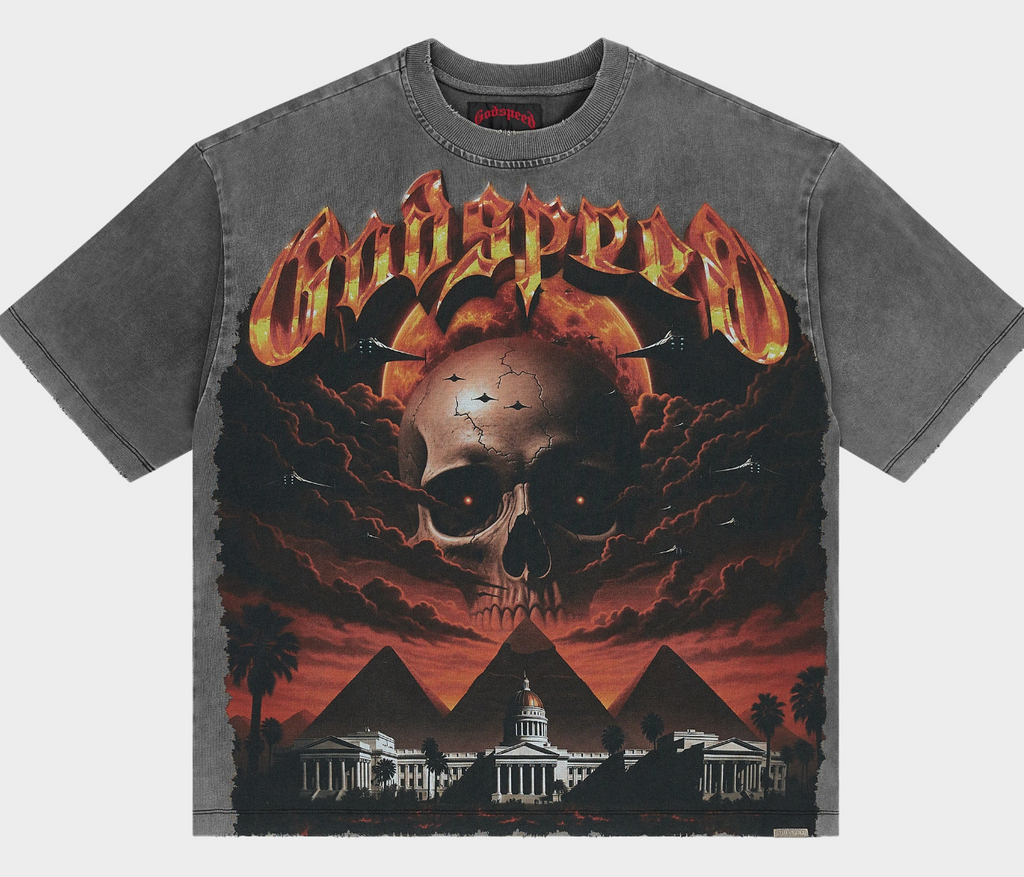 Godspeed Tee Grey Echos Of Empires