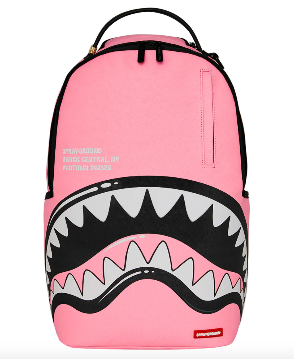SGB - SHARK CENTRAL BUBBLE SHARK PINK BACKPACK