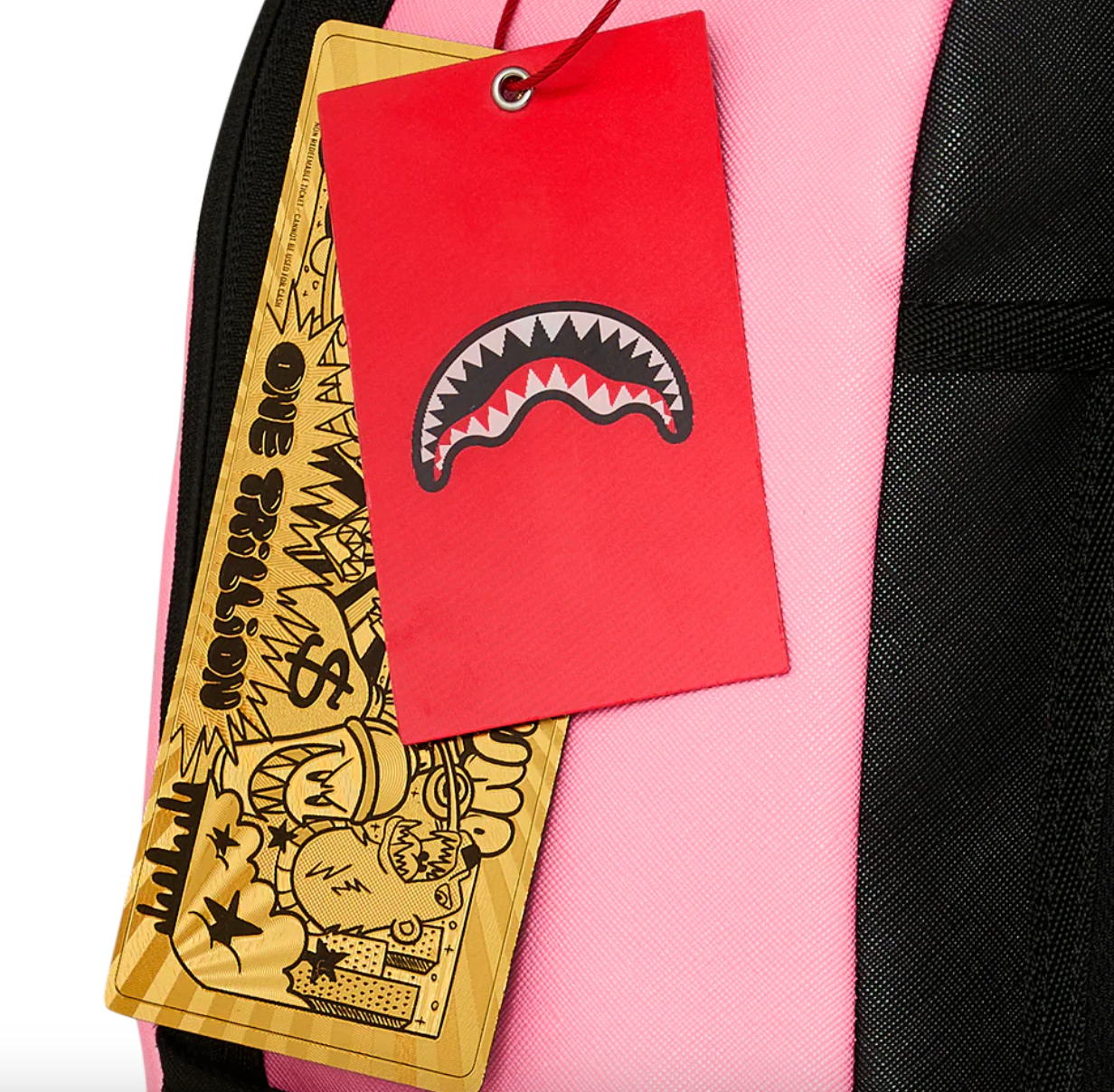 SGB - SHARK CENTRAL BUBBLE SHARK PINK BACKPACK