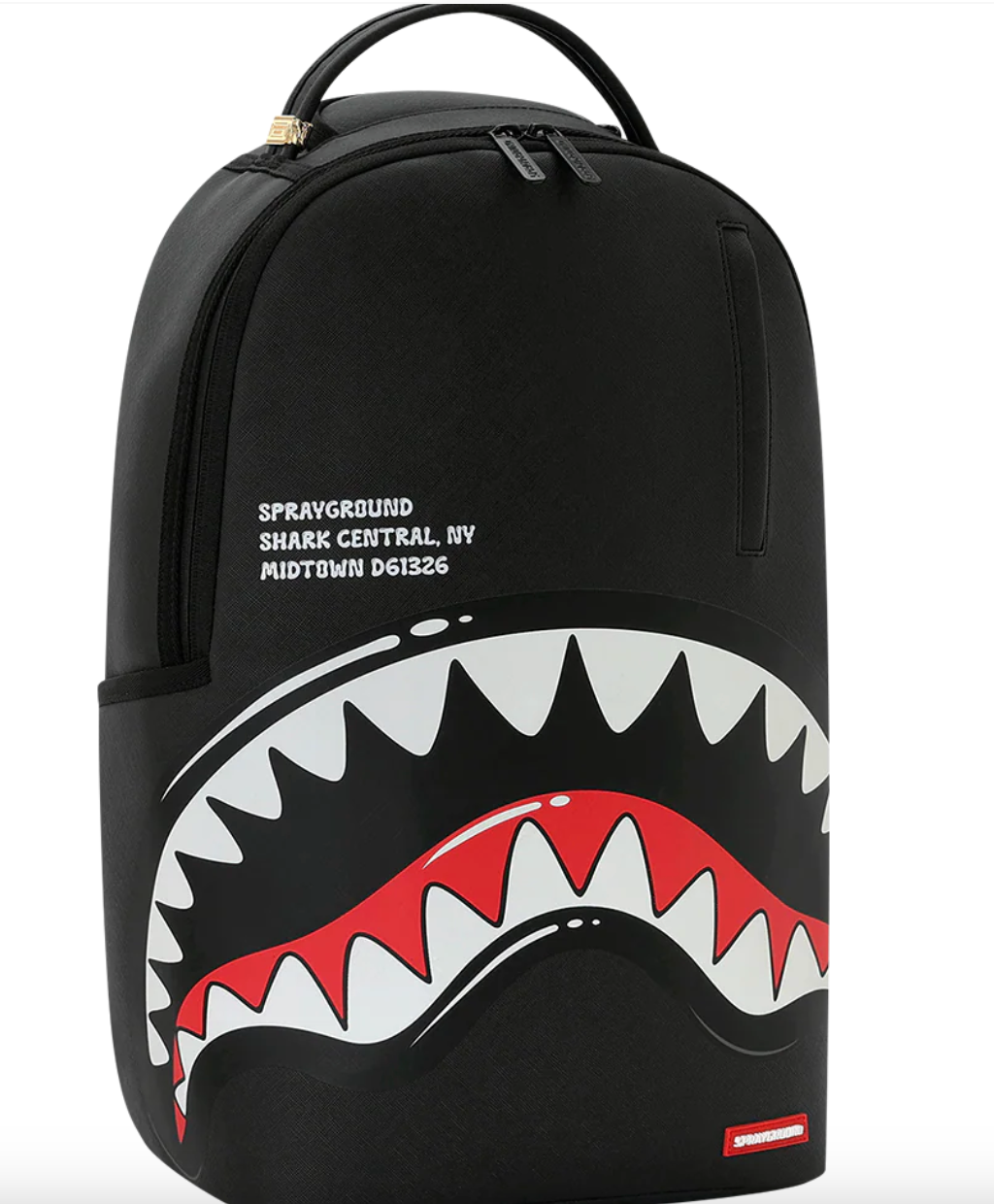 SGB - SHARK CENTRAL BUBBLE SHARK BLACK BACKPACK