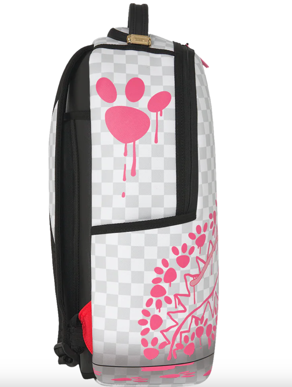 SGB - PINK PANTHER PAWPRINTS BACKPACK