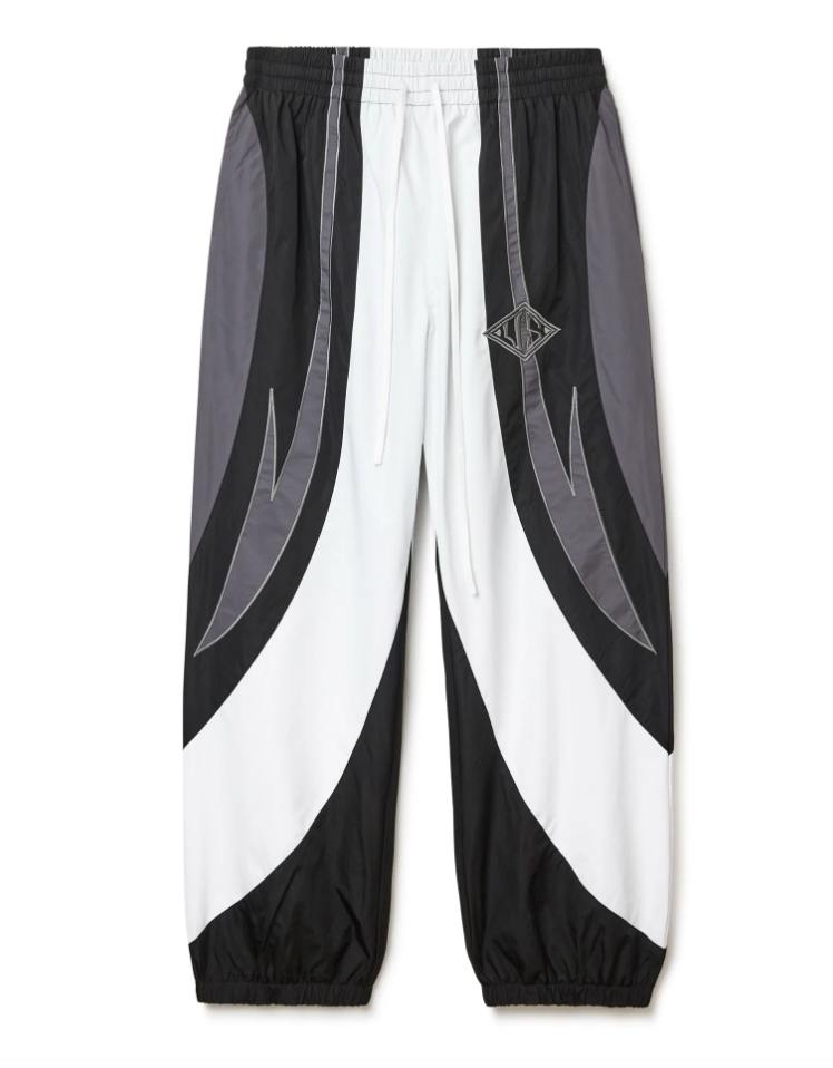 VALE FOREVER MONO TRACK PANTS BLACK WHITE GREY