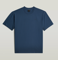 D28888-E385 GSTAR TEE SPRAYED RELAXED NAVY BLUE