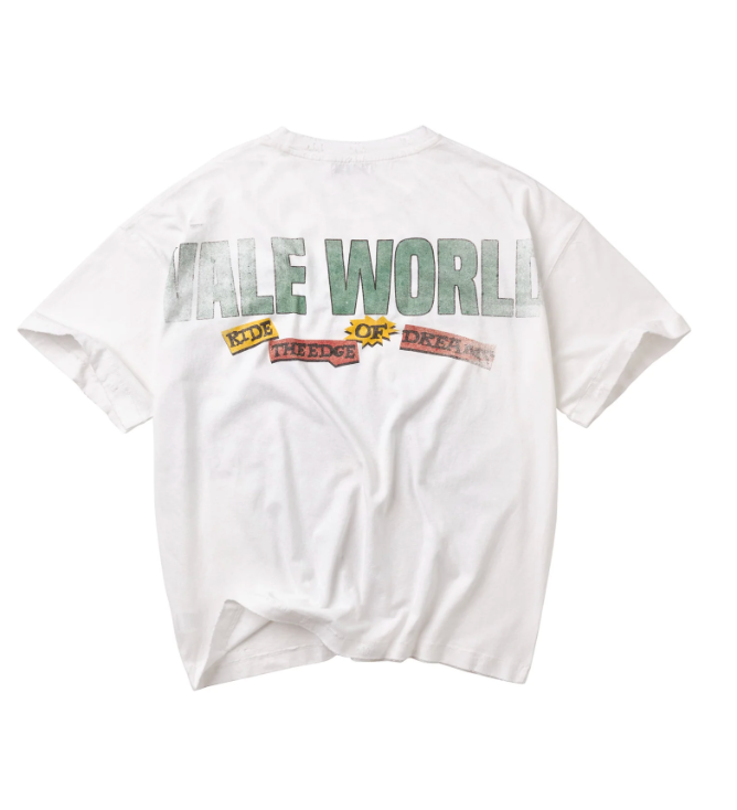 VALE FOREVER TEE WHITE SATURDAY BLING