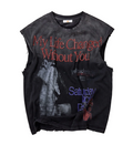 VALE FOREVER SLEEVELESS GROWTH TANK TEE