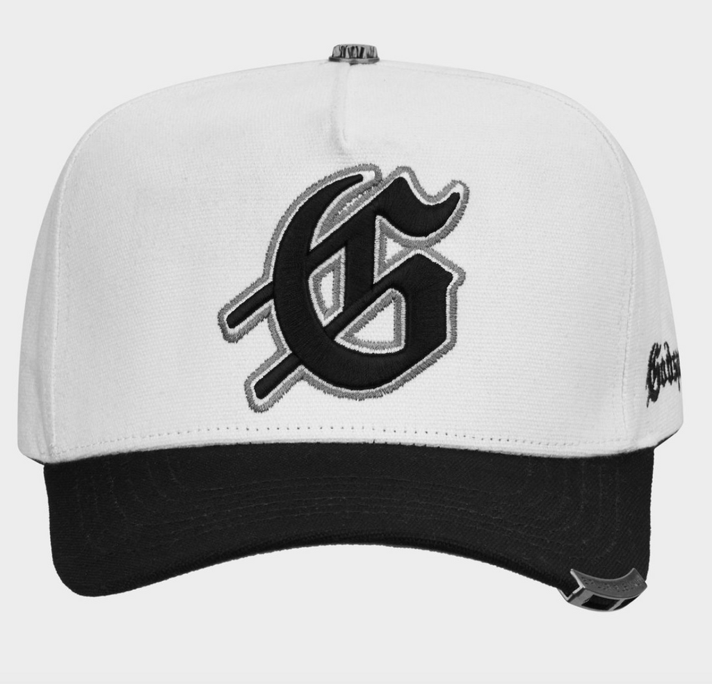 GODSPEED HAT WHITE BLACK INSIGNIA HAT G
