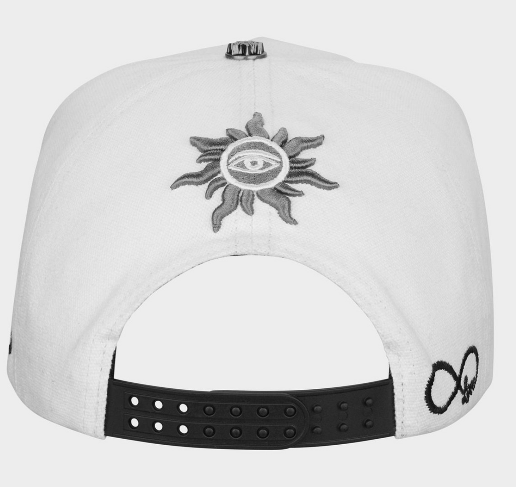 GODSPEED HAT WHITE BLACK INSIGNIA HAT G